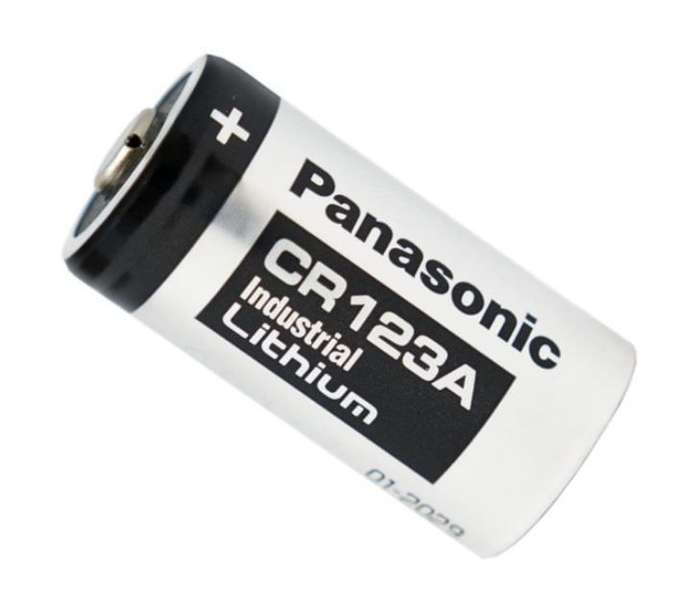 Panasonic (MAN-CR123A-BP1) 3V 1300Ah 16x34 Primary Battery/Cell