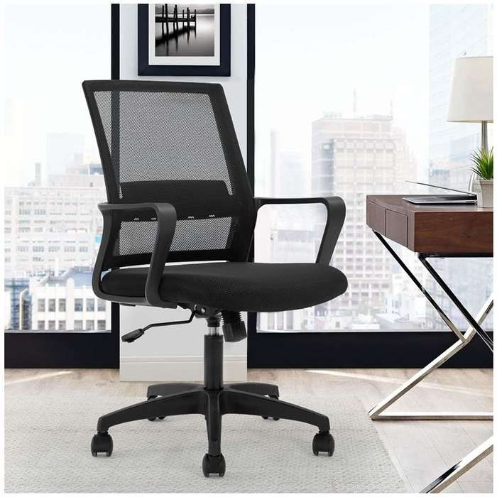Ergonomic Mid-Back Mesh Computer Desk Chair