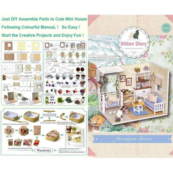 Cute Room Diy- Kitten House