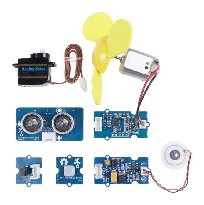 Seeed Studio (110020328) Beginner Kit, Education Add-on Pack, Arduino Board
