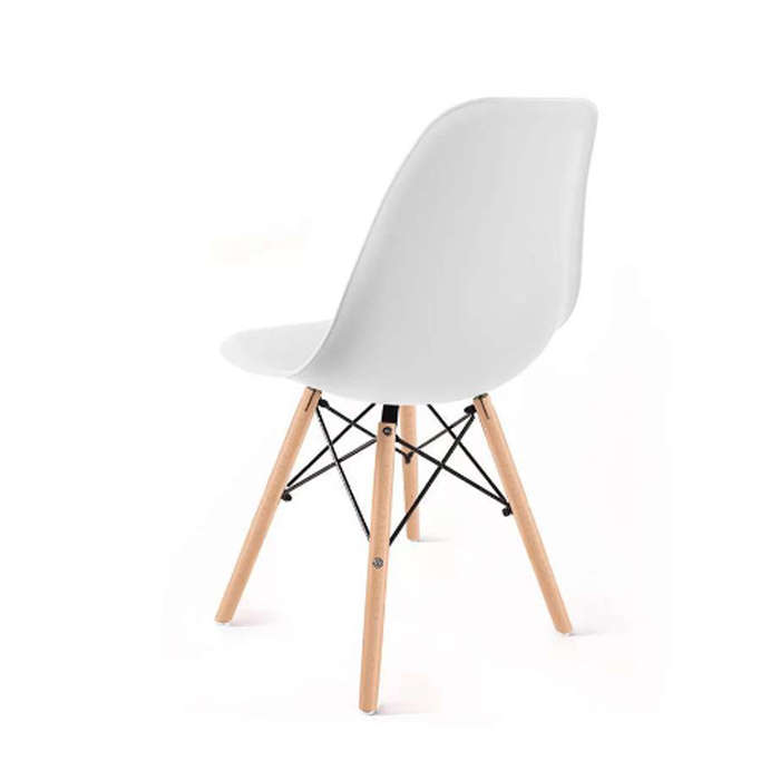 LUNA CHAIR - Kitchen, Patio, Office & Dining Chair - Pure White