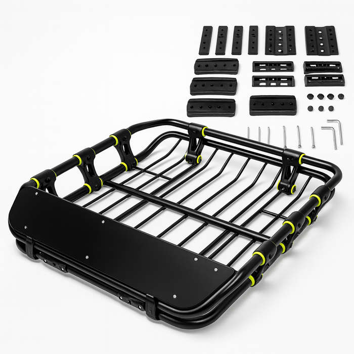 Roof Cargo Basket - Universal Car Luggage Carrier