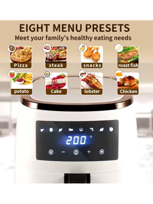 DSP 5.5L Multi-Function Digital Air Fryer Oven No Oil New Air Fryer-1500W