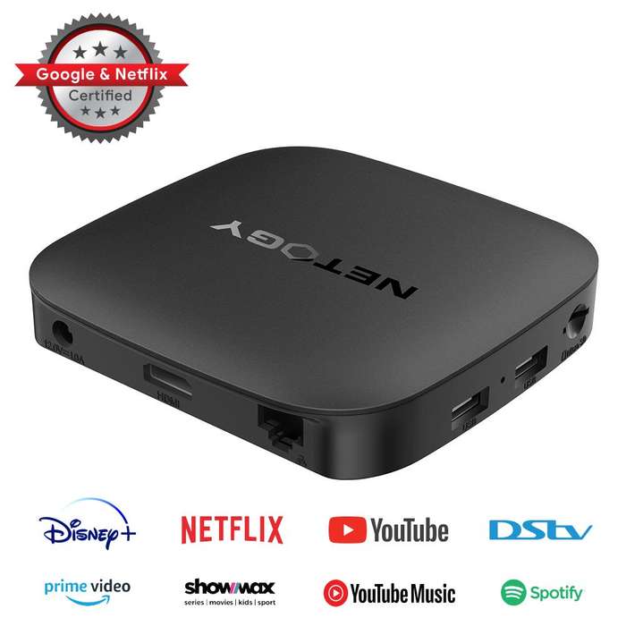Nova Android TV Box 4K Ultra HD - Google and Netflix Certified
