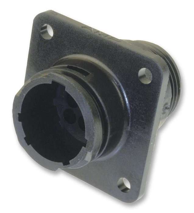 TE Connectivity (206705-1) Circular Connector, Flange Mount Receptacle