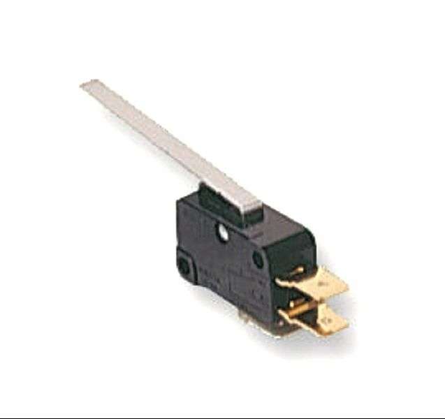 Omron (V-163-1C5) Microswitch, Miniature, Long Lever