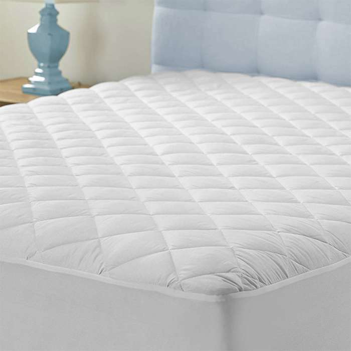 Quilted Waterproof Mattress Protector - Double