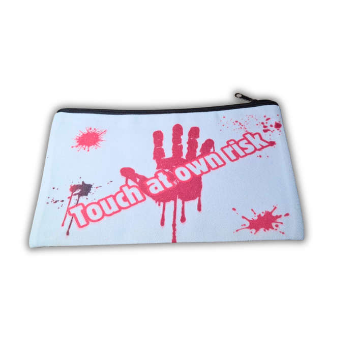 Makeup Bag - "Do Not Touch" & "Touch at Own Risk"
