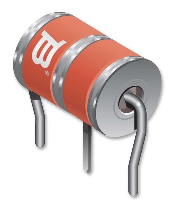 Bourns (2020-15T-C2LF) Gas Discharge Tube (GDT), 60 V, 5 kA, 500 V