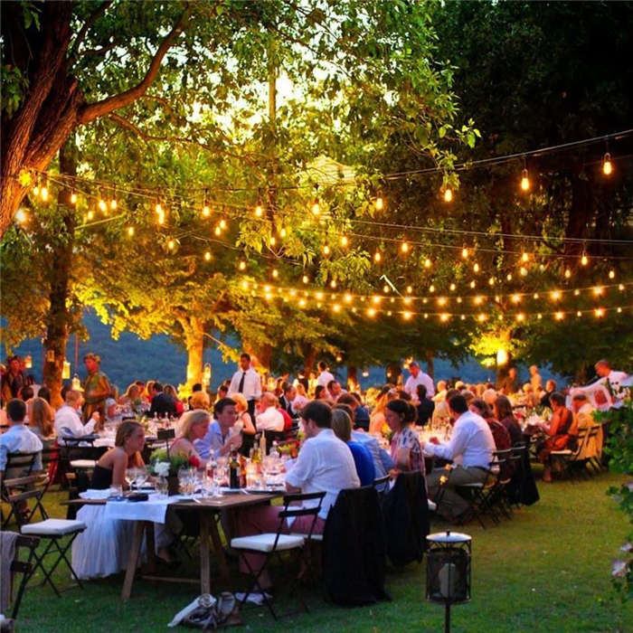 5m 8-Modes Solar 10 Bulbs String Light