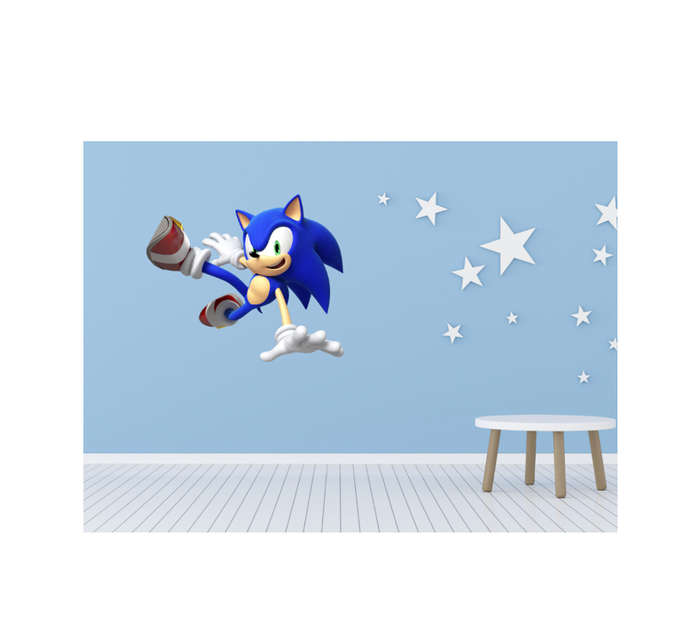 Sonic Wall Vinyl Sticker