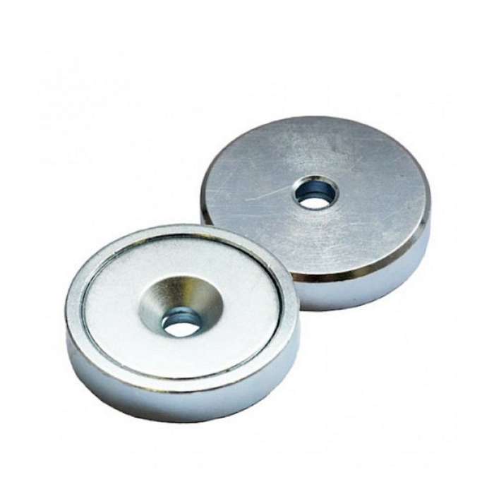 Eclipse Magnetics (E1000/NEO) Magnet, Pot, Shallow, Neodymium, 16mm x 4.5mm