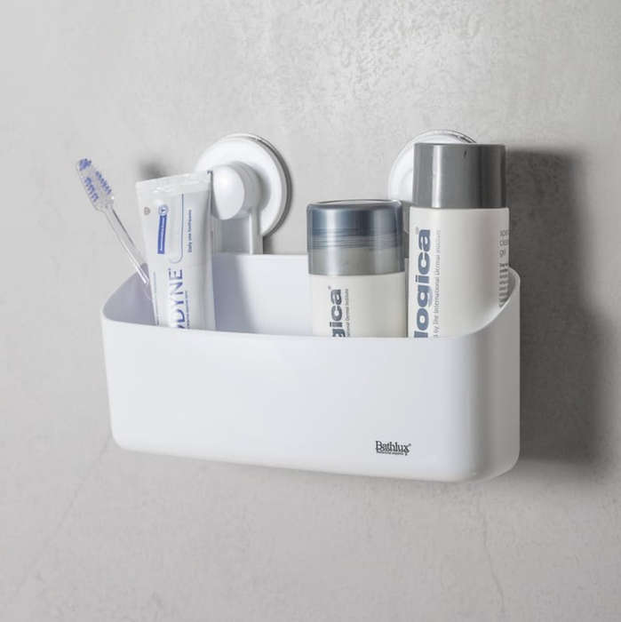 Bathroom Storage Holder with Suction Cups