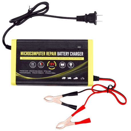 12V 7A Lead Acid Microcomputer Repair Battery Charger for Car/Motorcycle