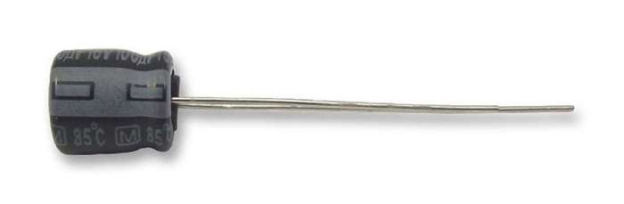 Panasonic (ECA1EM100) Electrolytic Capacitor, 10 µF, 25 V