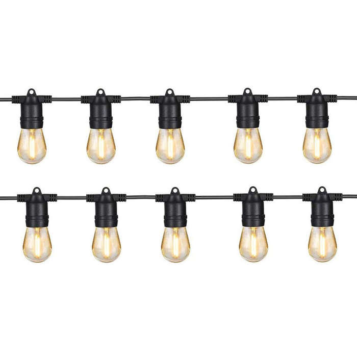5m 8-Modes Solar 10 Bulbs String Light
