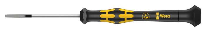 Wera (030107) Screwdriver, Slotted, Precision, 80 mm Blade, 4 mm Tip