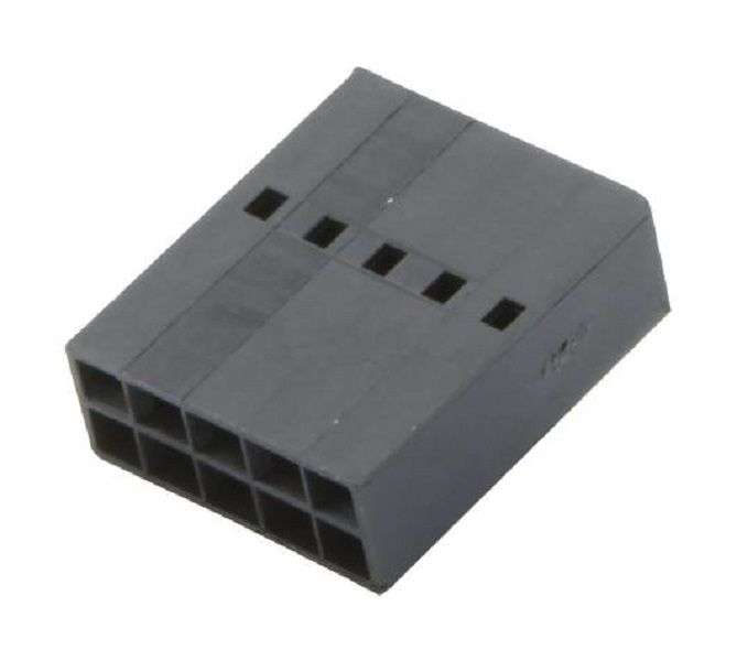 Molex (22-55-2102) Connector Housing, Receptacle, 10 Ways, 2.54 mm