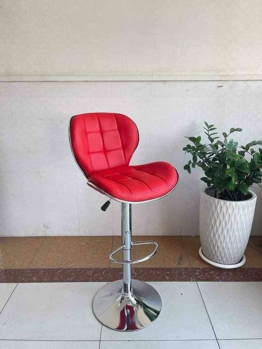 Stylish Bar Stool - Red