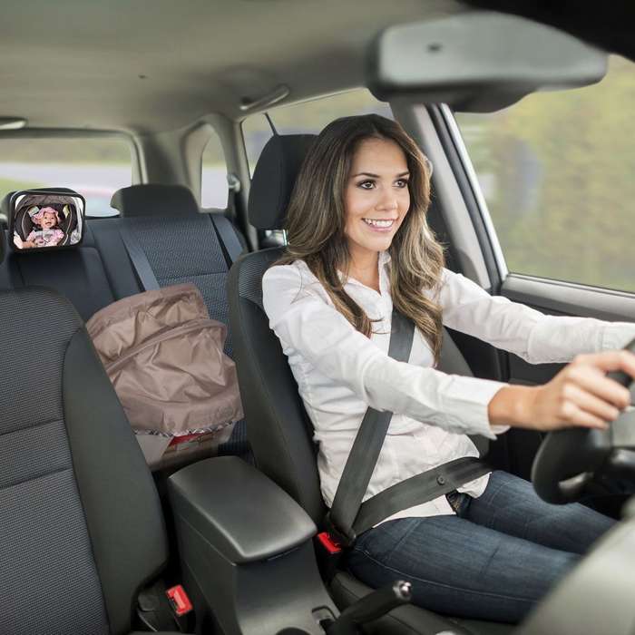 Rearview mirror 360° rotating  car baby rearview mirror