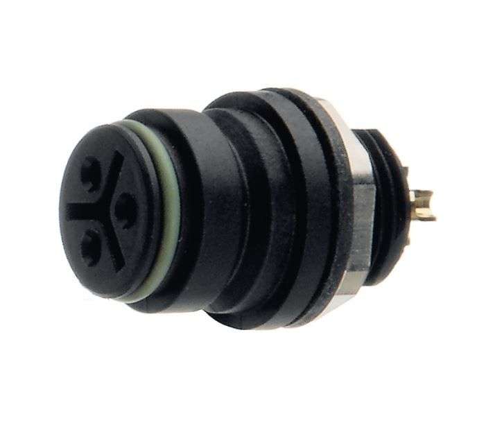 Binder (99 9128 00 08) Circular Connector, Receptacle, 8 Contacts