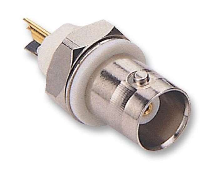Multicomp Pro (MP-13-28) RF / Coaxial Connector, BNC Coaxial, 50 ohm, Brass