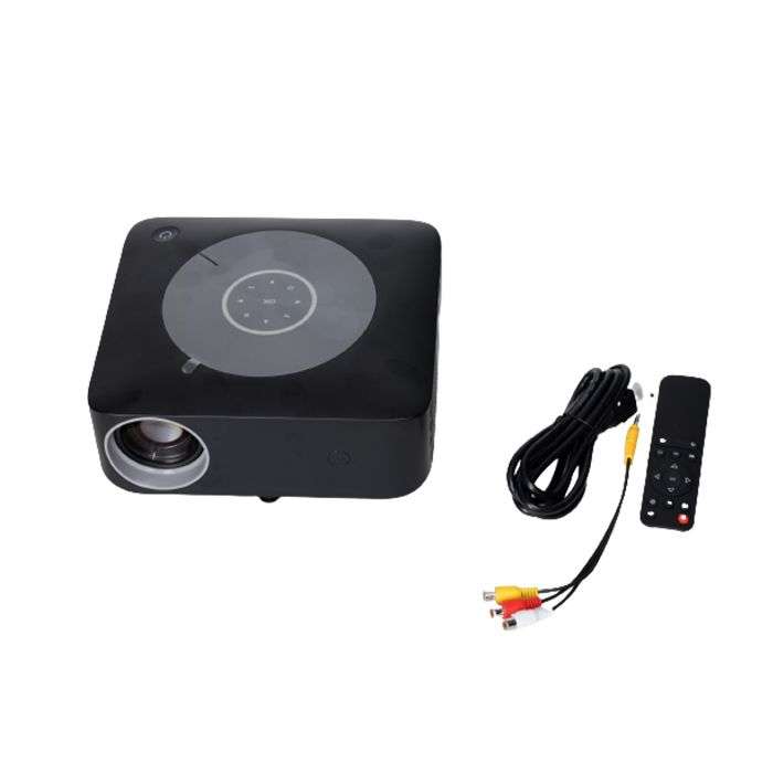 Q9 1080P Android Projector, with HDMI, WIFI, USB, AV and Audio Ports