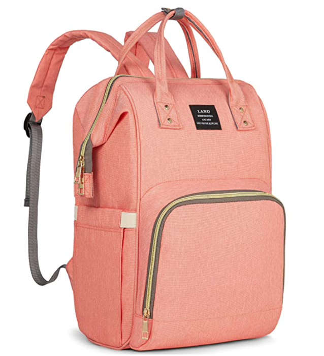 Baby Changing Diaper Storage Bag - Pink