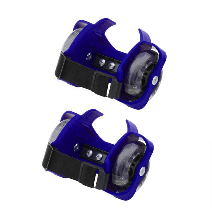 Adjustable Flashing Heel Roller Pulley Skates