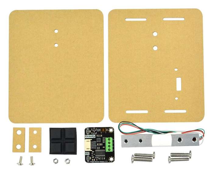 (KIT0176) Weight Sensor Kit, HX711, DFRobot Arduino V7.1