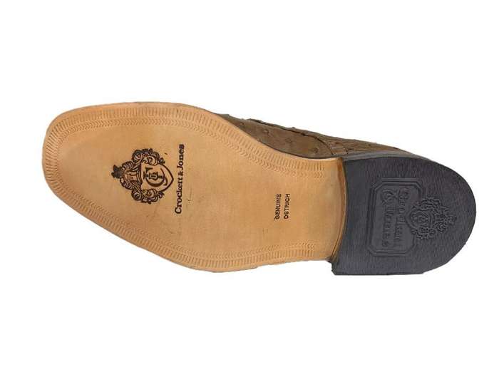 CROCKETT & JONES OSTRICH KANGO SHOES