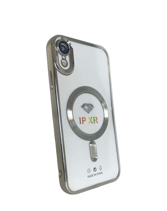 Cover Case for iPhone XR Compatible with Mag Safe Charging - Metallic