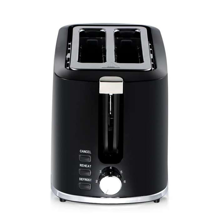 2-in-1 Breakfast Set with Electric Teapot and 2-Piece Toaster Combination