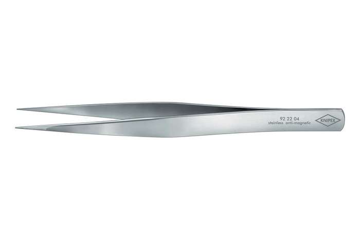 Knipex (92 22 04) Tweezer, Straight, Pointed, Stainless Steel