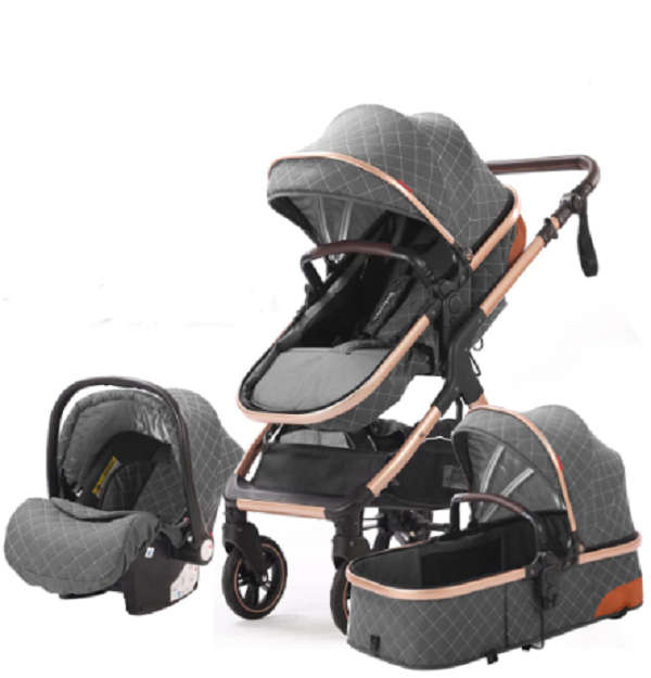 Baby Stroller 3 in 1 Luxury
