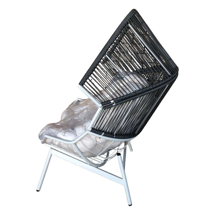 Egg Chair - Outdoor Wicker Egg Chair with Pad