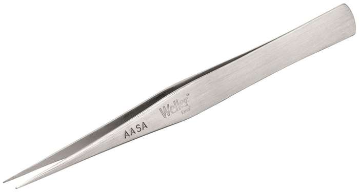 Weller Erem (AASA) Tweezer, Precision, 127 mm, Stainless Steel