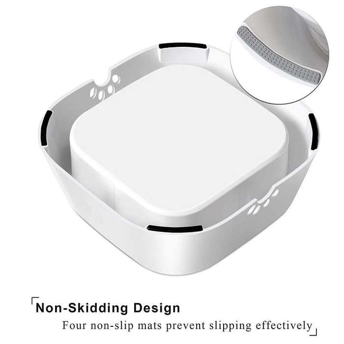 1.5L Anti-Slip Base Splash Free Pet Water Bowl