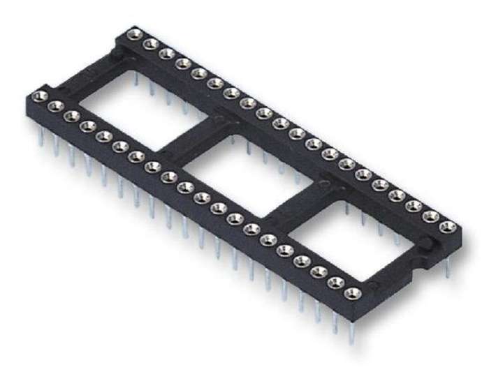 Harwin (D2808-42) IC & Component Socket, 8 Contacts, DIP Socket, 2.54 mm