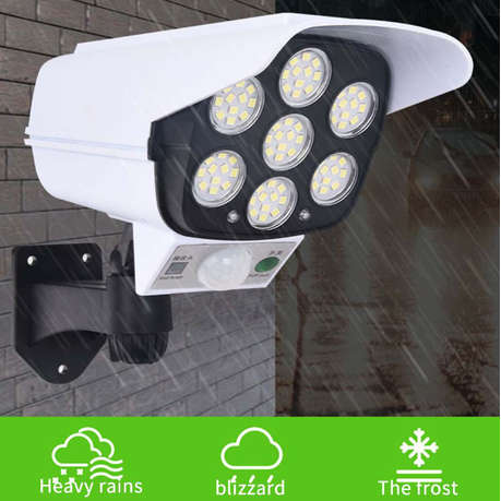Outdoor Solar Security Sensor Light