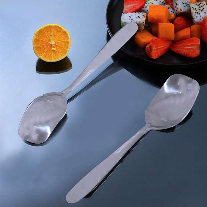 5 x strong Stainless Steel Serving Spoons