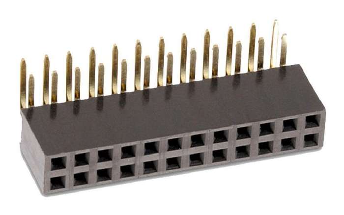 Wurth (613040243121) PCB Receptacle, Board-to-Board, 2.54 mm, 2 Rows