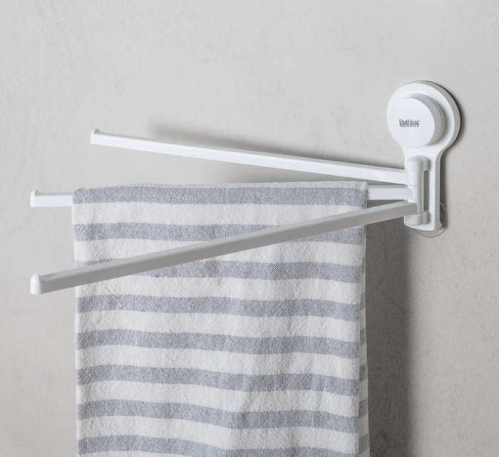 Bathlux Multi Towel Hanger - Suction With Suction Cup-30146