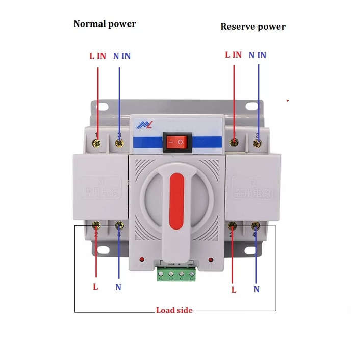 230V Portable High-Performance Dual Power Automatic Transfer Switch Q-KG630