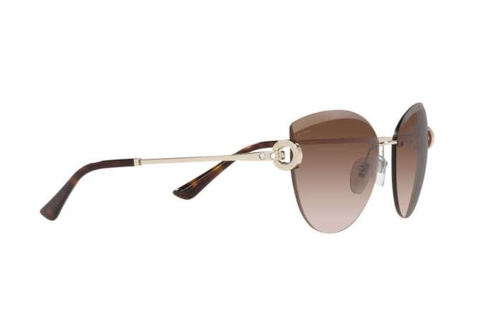 Bvlgari Bv 6166b - 278/13 Pale Gold Women Sunglasses