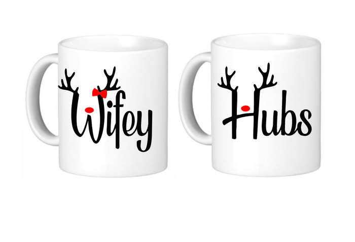 Christmas Couples Mug Set