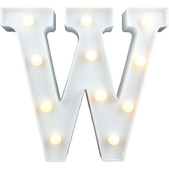 LED Letter Lights - X