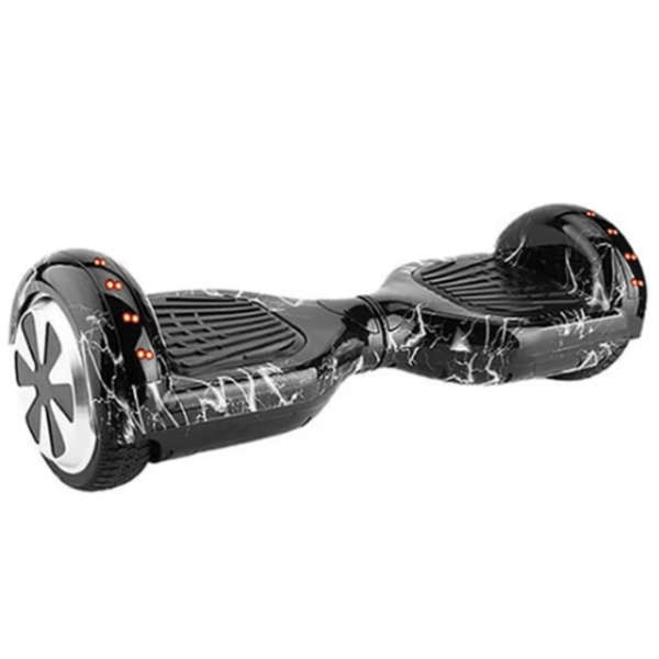 6.5 Inch Smart Auto Balance Hoverboard With Bluetooth Speaker - Black Lightning