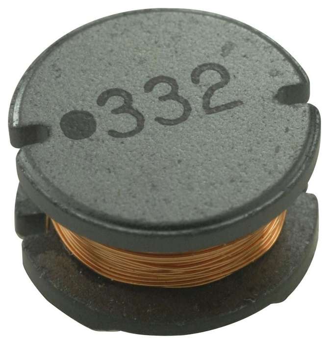 Bourns (SDR1006-332KL) Power Inductor (SMD), 3.3 mH, 120 mA, Unshielded