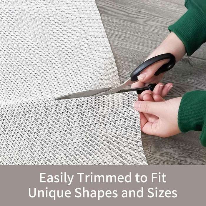 DHAO PVC Non-Slip Rug Pad Liner Extra Thick Rug Gripper - 1.8m in width